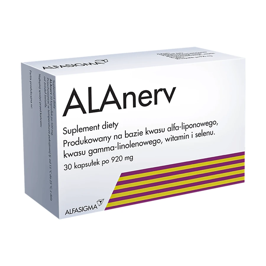 ALAnerv, 6x30 kapsułek: ceny i cechy