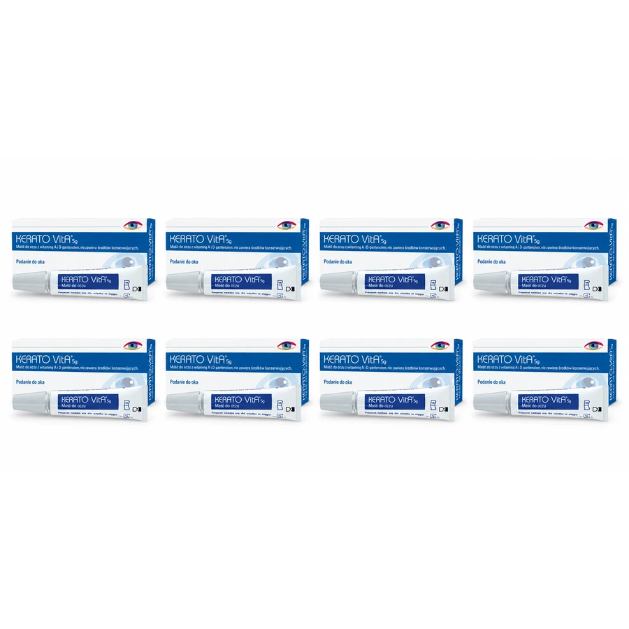 Kerato VitA, Augensalbe, 8x5 g