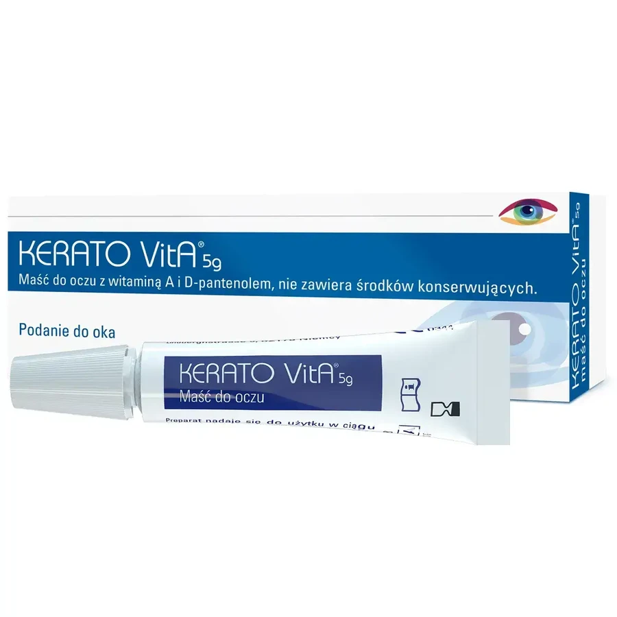 Kerato VitA, Augensalbe, 8x5 g