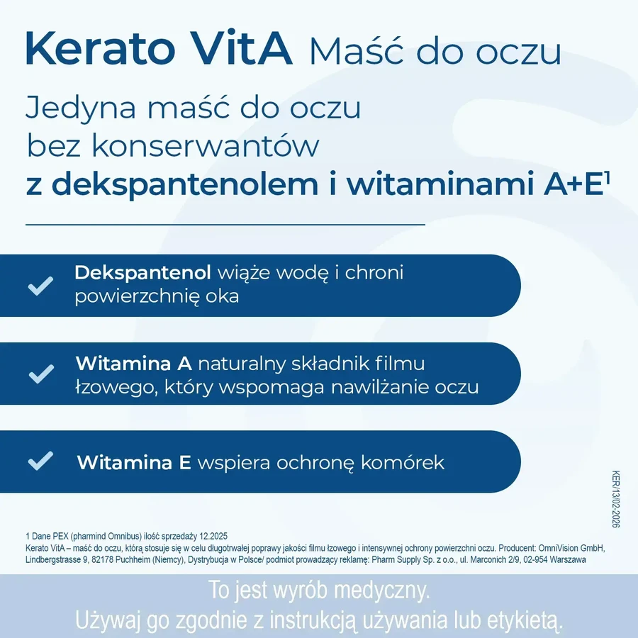 Kerato VitA, Augensalbe, 8x5 g