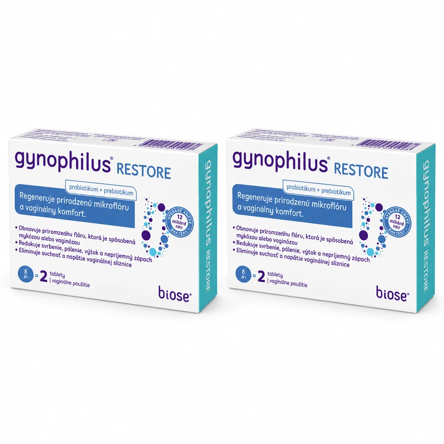 Gynophilus RESTORE 2x2 Vaginaltabletten, Biose 