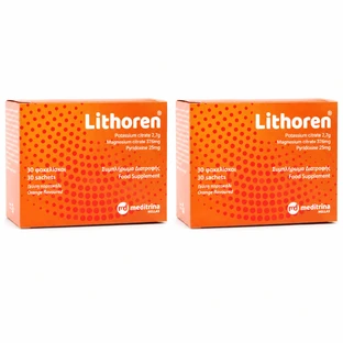 Meditrina Lithoren Spezial-Nahrungsergänzungsmittel 2x30 Beutel Orange