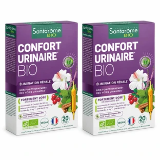 Santarome Confort Urinaire Bio 2x20 Ampoules Bio