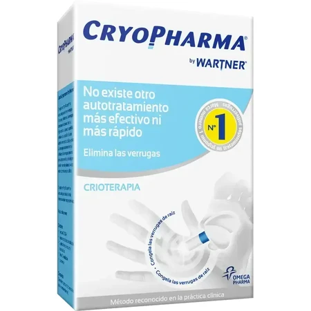 Cryopharma wrattenverwijderingsspray, 3x50 ml, Omega Pharma