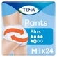 Pieluchy typu „Pants Plus” dla dorosłych, rozmiar M, opakowanie 24 sztuki, Tena