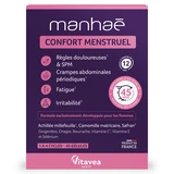 Complément alimentaire pour le confort menstruel, 45 gélules végétariennes, Manhae