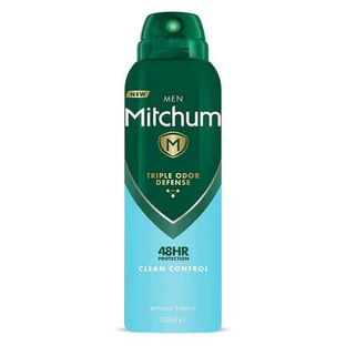 Triple Odor Defense Clean Control Antitranspirant-Spray für Männer, 200 ml, Mitchum