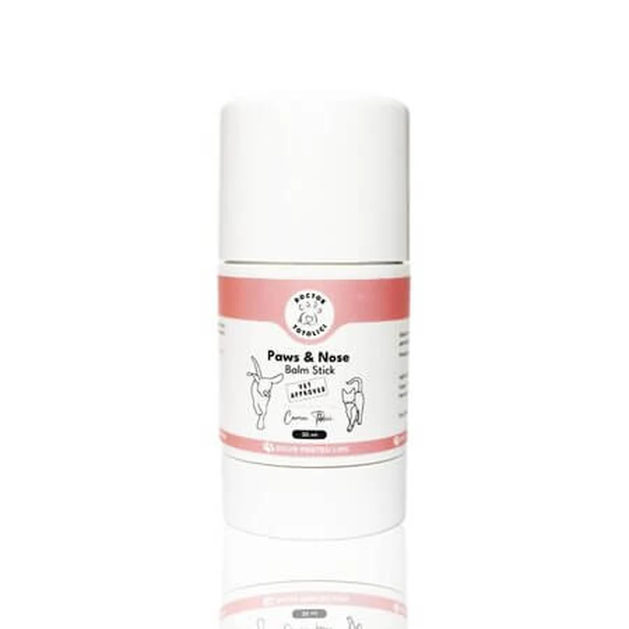 Stały balsam nawilżający do łapek i noska, 30 ml, Doctor Totolici: ceny i cechy