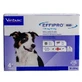 Effipro Duo: tratamiento contra pulgas y garrapatas para perros, tamaño M (10-20 kg), 4 pipetas, Virbac
