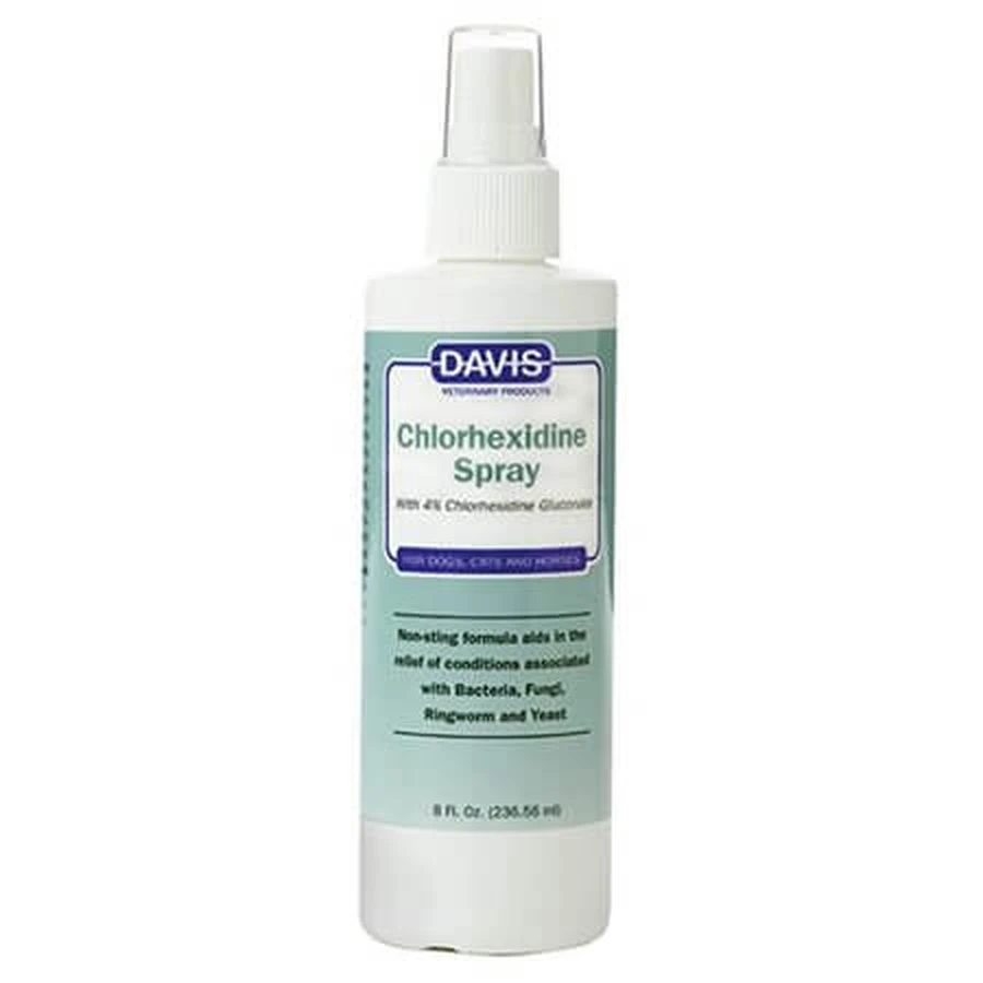 Spray antisettico ad ampio spettro alla clorexidina, 236,56 ml, Davis