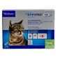 Effipro Duo: tratamiento contra pulgas y garrapatas para gatos, 4 pipetas, Virbac