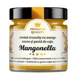 Mangonella Crunchy Cream with Mango, Coconut, and Cashew Paste, 250 g, Remedia Laboratories