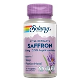 Solaray Szafran, 30 mg, 30 kapsułek wegetariańskich, Secom