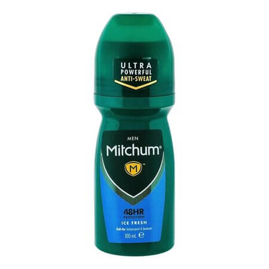 Ice Fresh Roll-On-Antitranspirant für Männer, 100 ml, Mitchum