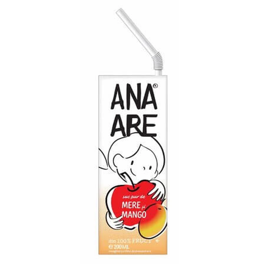 Jus de pomme et de mangue, 200 ml, Ana Are