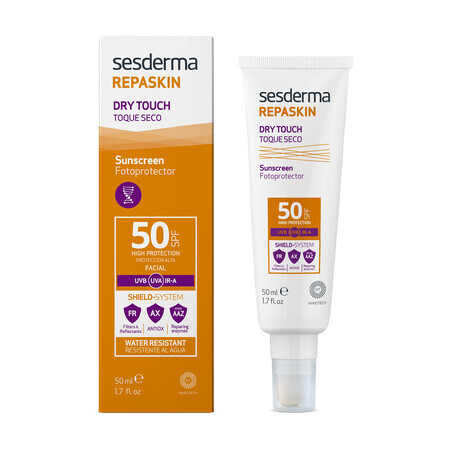 Sesderma Repaskin Sonnenschutzcreme mit SPF 50 Dry Touch, 50 ml