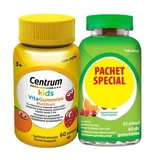 Centrum Vitagummies Multifruit + Centrum Multi Gummies für Erwachsene, Packung mit 60 Gummies, 60 Gummies + 60 Gummies, Haleon