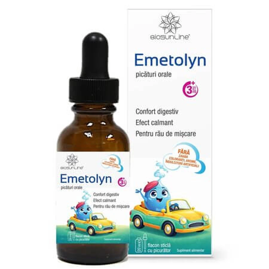 Emotolyn, gotas orales para niños, 20 ml, BioSunLine