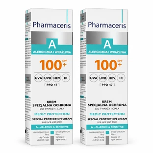  Pharmaceris A Medic Protection SPF 100+, 2x75 ml, Dr Irena Eris