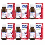 Imunoglukan P4H Plus, sirop pour enfants de plus de 3 ans et adultes,6x100 ml