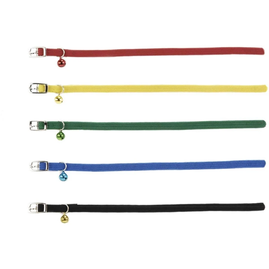 Rotes, elastisches Katzenhalsband