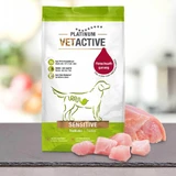 PLATINUM Vetactive Sensitive, XS-XL, Turkey, dry dog food, digestive system, semi-moist, 5 kg