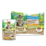 Lot de sachets STUZZY Chunks, poulet et bœuf, nourriture humide pour chat (en aspic), lot de 4 sachets de 85 g