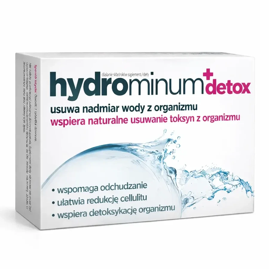 Hydrominum + Detox, 3 x 30 Tabletten