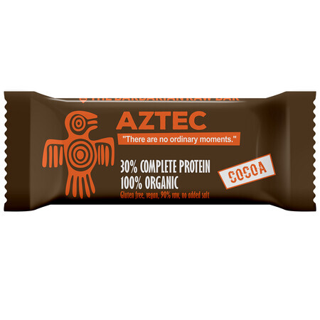 Bio-Eiweißriegel mit aztekischem Kakao, 50 gr, The Barbarian