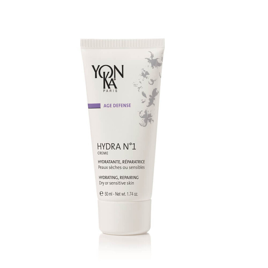 Crema pentru ten deshidratat sau sensibil Hydra No. 1, 50 ml, YonKa