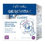 Gerovital H3 Classic Creme 55+, 50 ml, Farmec