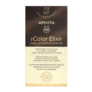 My Color Elixir hair dye, shade 7.3, Apivita