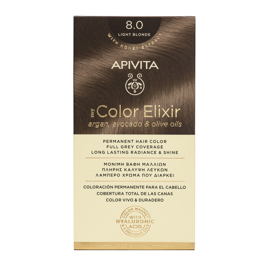 My Color Elixir Haarfärbemittel, Farbton 8.0, Apivita