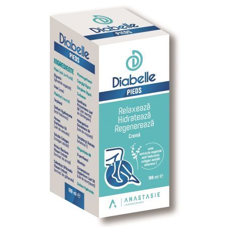 Diabetiker-Fußcreme Diabelle Pieds, 100 ml, Anastasie Laboratoires