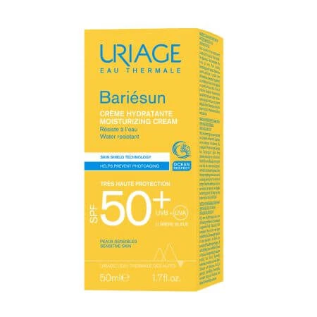 Sonnenschutzcreme SPF50+ Bariesun, 50 ml, Uriage