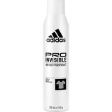 Adidas Deodorant Pro Unsichtbares Spray, 250 ml