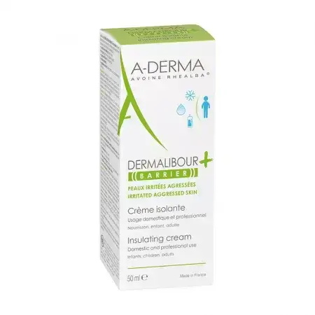 A-Derma Dermalibour Schützende Barrierecreme, 50 ml