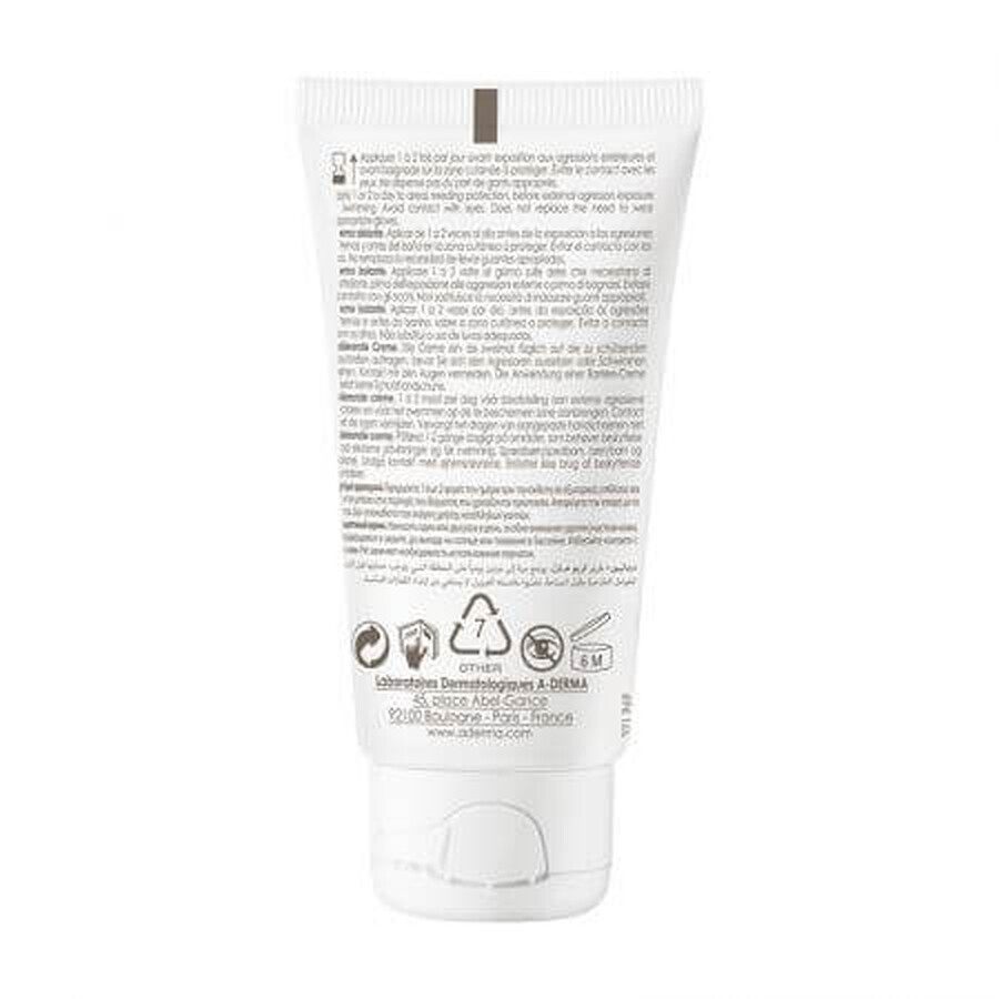 A-Derma Dermalibour Protective Barrier Cream, 50 ml