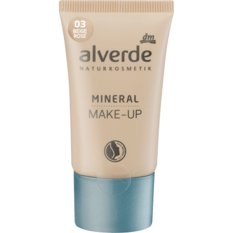 Alverde Naturkosmetik Natural Mineral Foundation 03, 30 ml