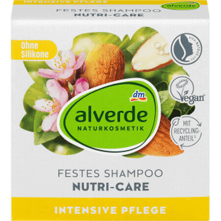 Alverde Naturkosmetik Șampon solid Nutri Care, 60 g