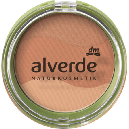 Alverde Naturkosmetik Trio bronzer, 9 g