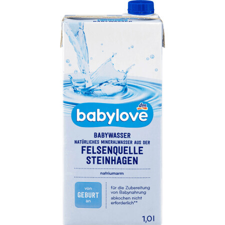Babylove Babywasser, 1 l