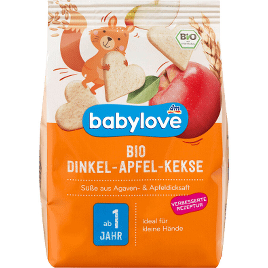 Babylove Dinkelkekse mit Apfel, 125 g