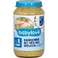 Babylove Vegetable menu with cream, rice and salmon 8+, 220 g