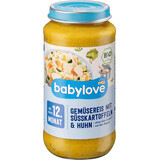 Babylove Huhn und Süßkartoffel-Reis Menü ECO, 12+, 250 g