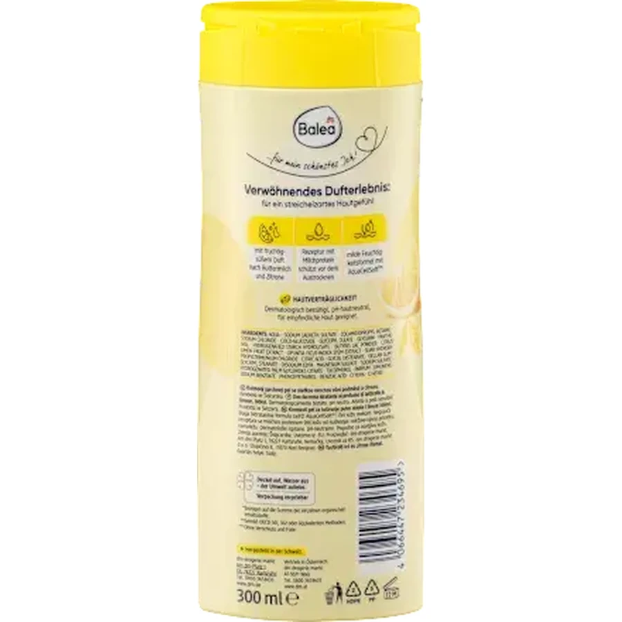 Balea Zitronen-Duschcreme, 300 ml