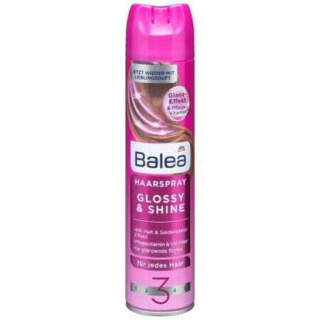 Balea Glossy & Shine fixativ, 300 ml