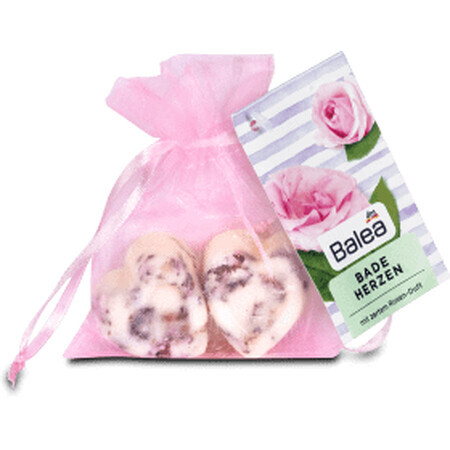 Balea Rose Bade-Herzen 2x18g, 36 g