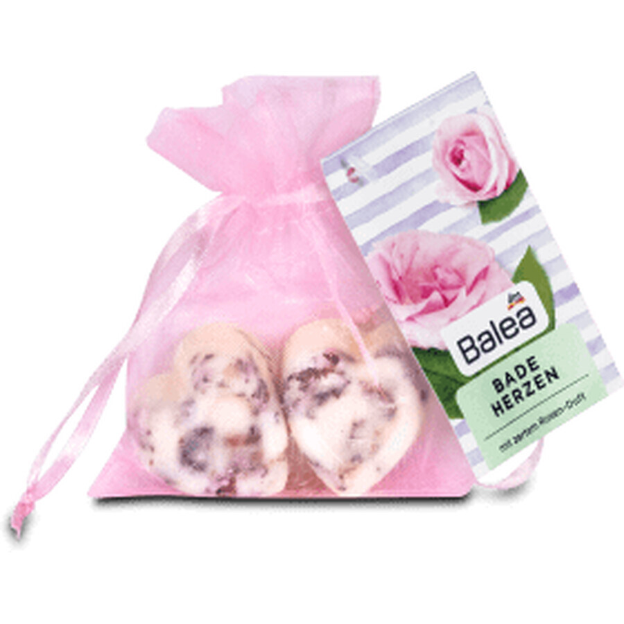 Balea Rose Bade-Herzen 2x18g, 36 g