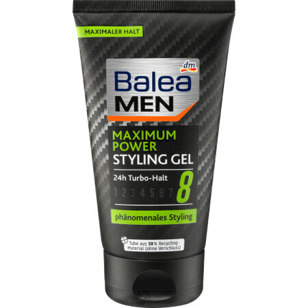 Balea MEN Maximum Power Styling Gel, 150 ml